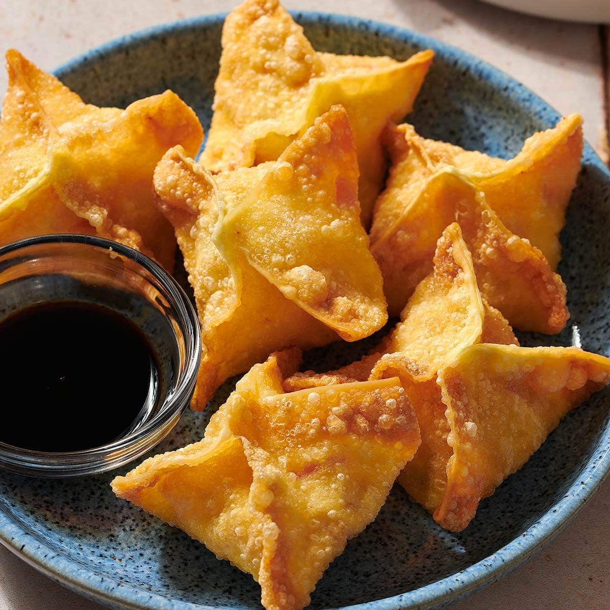 Crab Rangoons (4 pcs) at John Holly’s Asian Bistro in Lone Tree, Colorado