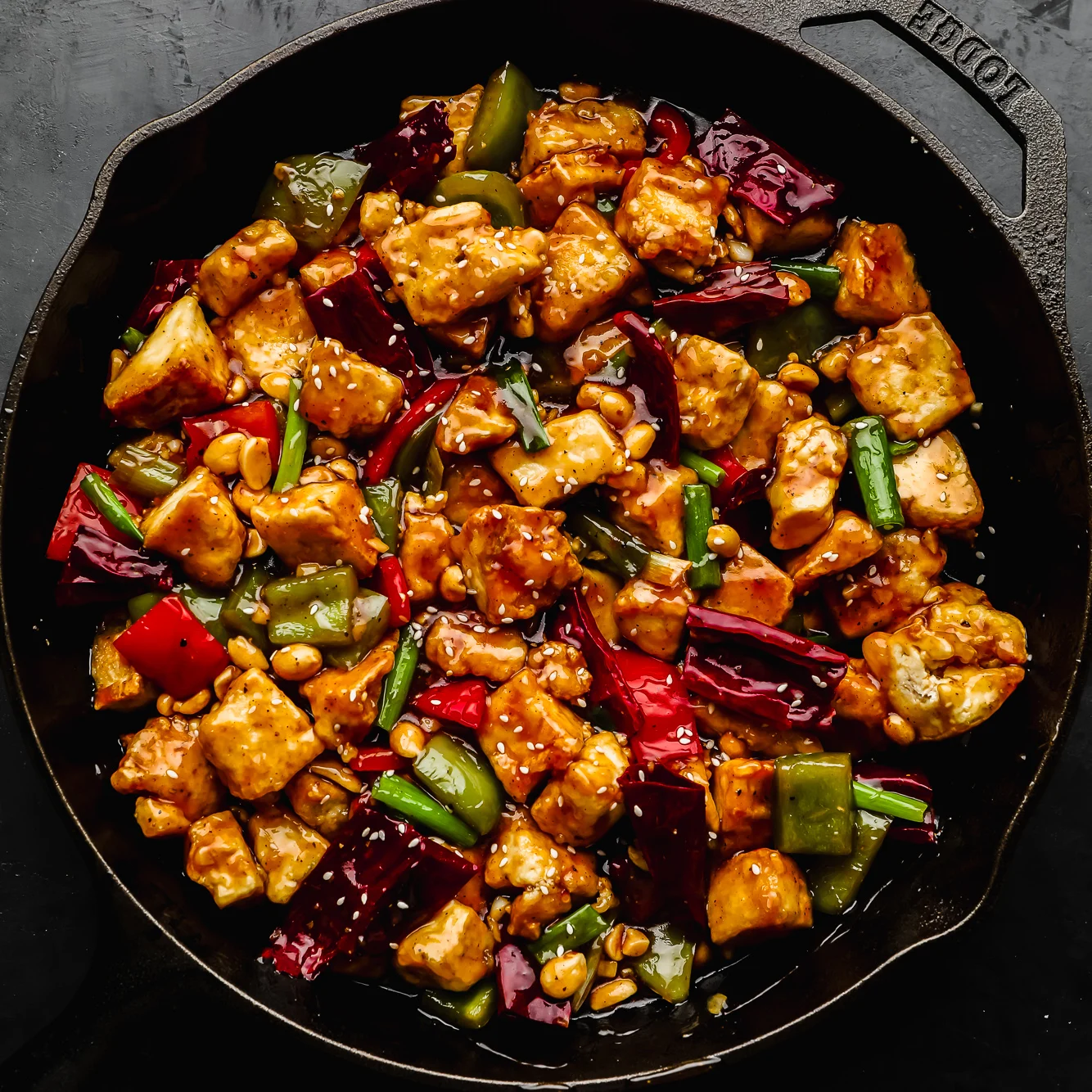 Kung Pao Tofu at John Holly’s Asian Bistro in Lone Tree, Colorado
